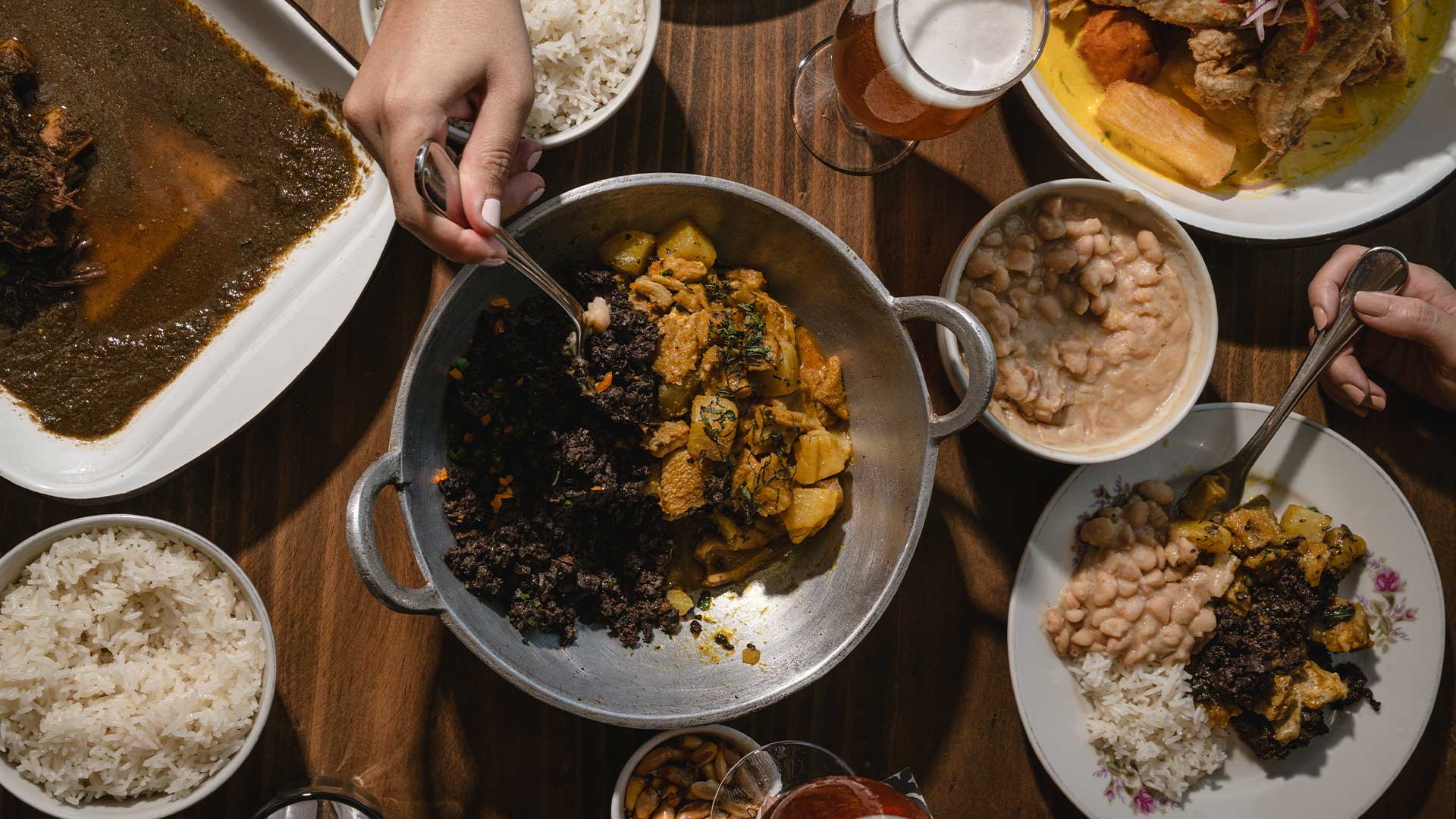 Peruvian food photographed by Isolina